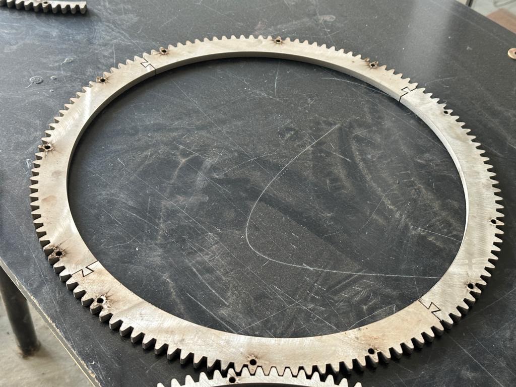 hsm sac metal krom lazer kesim birleşimli dişli aydın